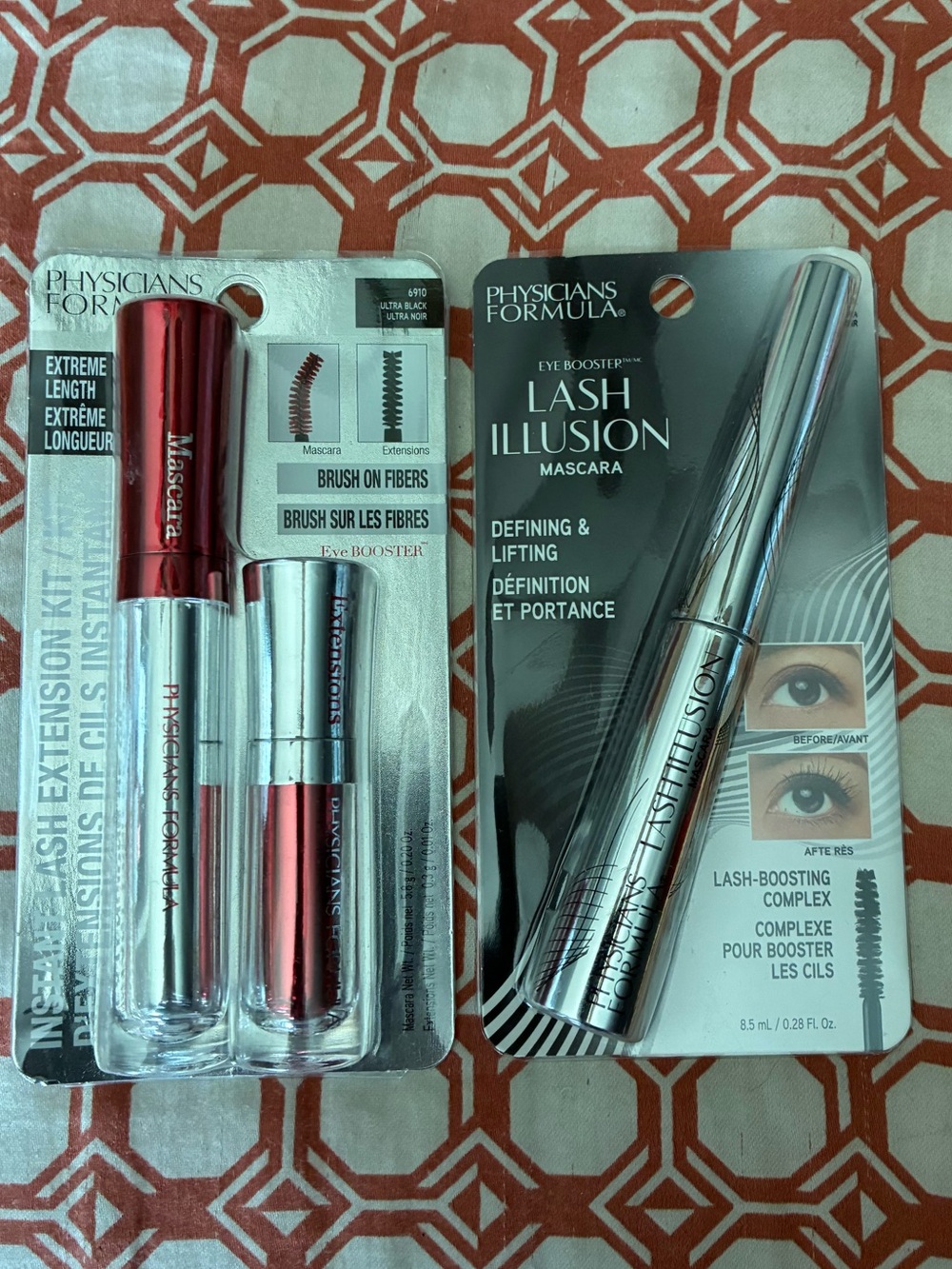 Physicians Formula Eye Booster Lash Illusion Mascara Bundle NEW 2-Piece